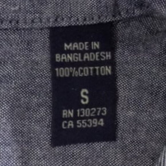 Wrangler Premium Quality Men’s Gray & White Long Sleeve Flannel Shirt - Size: S - Picture 10 of 11